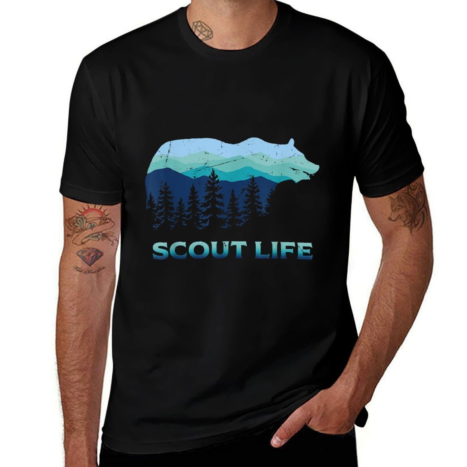 Camping Outdoor Scouting Hiking Scout Life  Versatile T-Shirt