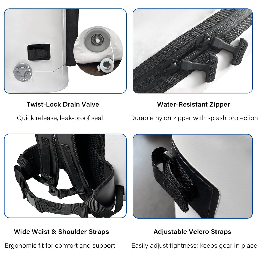 21QT Fish Cooler Backpack, Kill Backpack