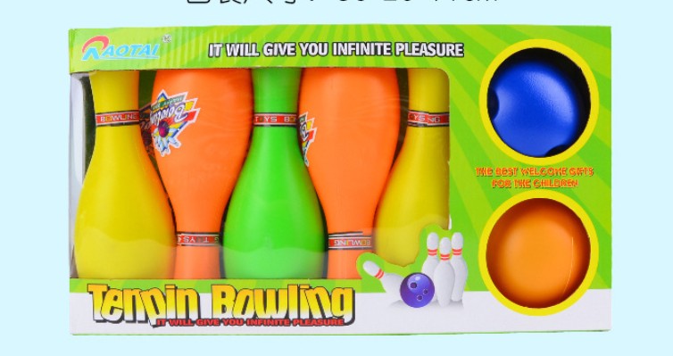 Colorful Standard 12 Piece Bowling Set