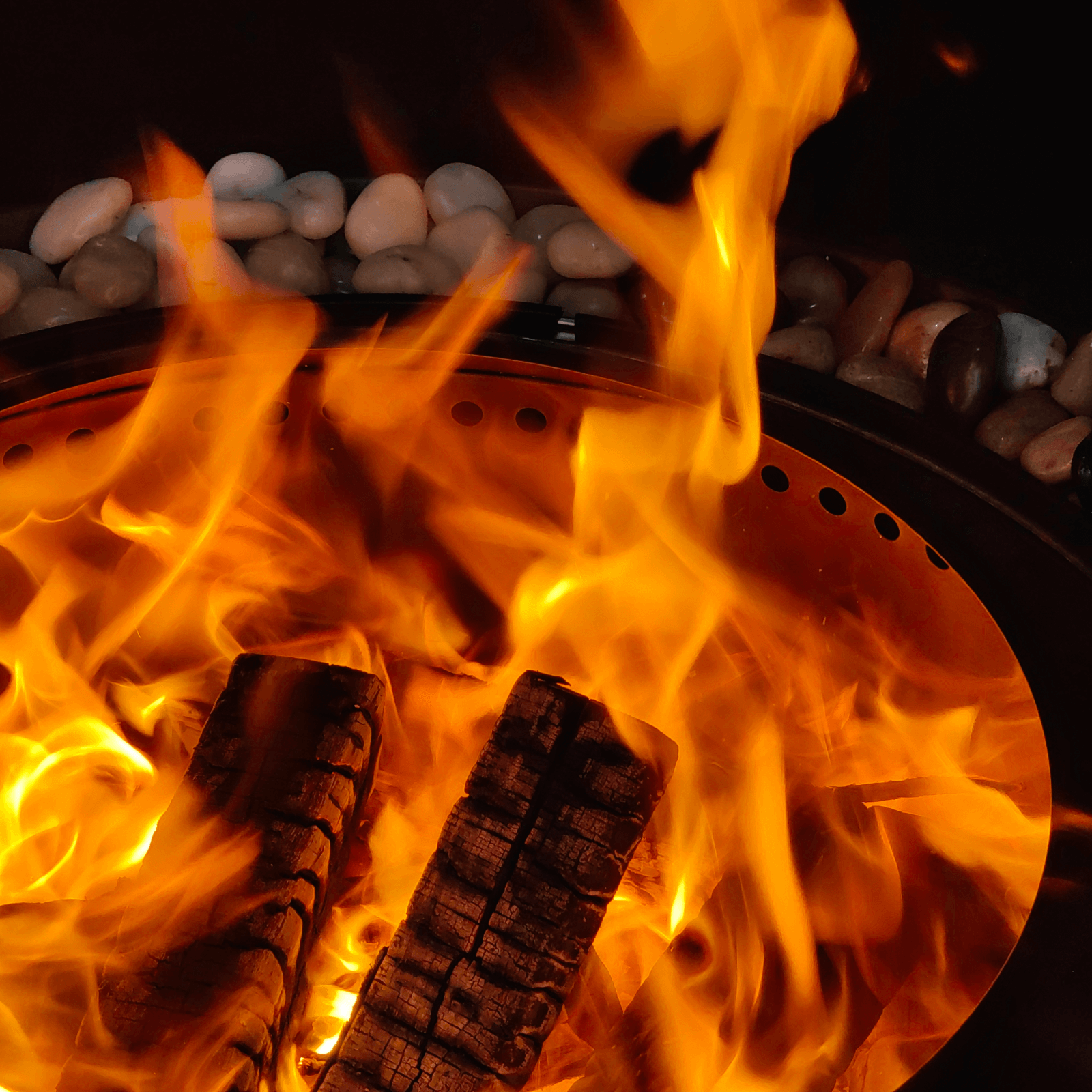 Fireside Pluto R29 Outdoor Fire Pit  - Painted Black