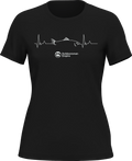 Fishing Cardiogram T-Shirt for Women