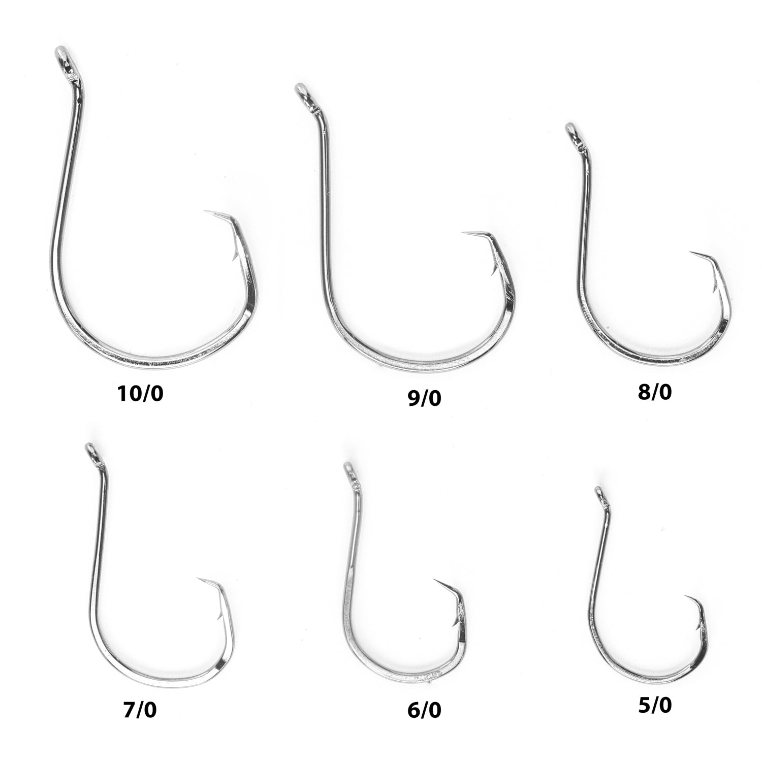 Double Offset Circle Hooks 10/0